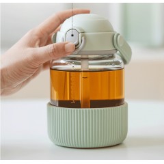 北鼎（Buydeem）玻璃杯吨杯桶大容量吸管 800ml