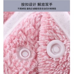 花花公子 多功能随身毯-兔粉  60cm*120cm*1  HGNT-01（兔灰）/HGNT-02（兔粉）