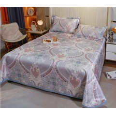 花花公子 冰丝凉席三件套-罗浮魅影  230*250cm  H3LX2402