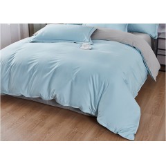 花花公子 长绒棉四件套-天青 200cm*230cm H4HX24
