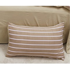 PIERTE POLO 皮尔特保罗 色织水洗四件套-条纹咖 200cm*230cm POLOS-2322