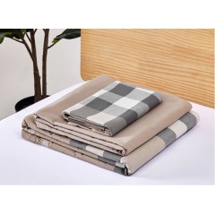 PIERTE POLO 皮尔特保罗 色织水洗全棉四件套-巴厘岛咖  200cm*230cm PPLS-2461