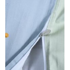 水星家纺 倩影摇曳全棉抗菌四件套 1.5m床 200cm×230cm 123004