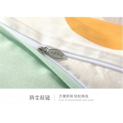 水星家纺 戴吉利全棉抗菌四件套 1.5m床  200cm×230cm  124419