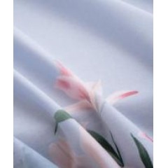 水星家纺 春日百合全棉缎纹抗菌四件套 1.5米床 200cm×230cm 124804
