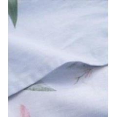 水星家纺 春日百合全棉缎纹抗菌四件套 1.5米床 200cm×230cm 124804