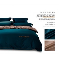 水星家纺 菲尔丝长绒棉四件套 1.8m床 220cm×240cm 122104