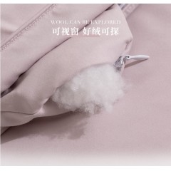 水星家纺 科尔抗菌防螨复合鹅绒被 90%白鹅绒 200cmX230cm 129082