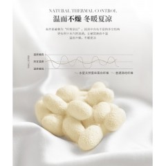 水星家纺 莘德拉蚕丝被 200*230cm  114345