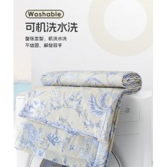 水星家纺 寻意繁花全棉抗菌夏被 200cm*230cm 127595