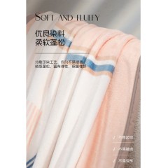 水星家纺 巡音回廊法兰绒毯  180cm*200cm 126357
