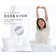 水星家纺 闲逸决明子抗菌枕 48*74cm 123037