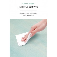 水星家纺 伊人溪岸印花冰丝席 180cm×200cm 127625