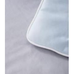 水星家纺 遇渐系列——冰沁凉感针织夏被150×200cm（浅灰绿色）125579/（浅灰蓝色）125580