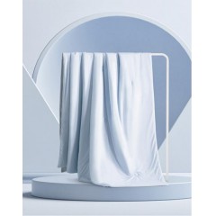 水星家纺 遇渐系列——冰沁凉感针织夏被150×200cm（浅灰绿色）125579/（浅灰蓝色）125580