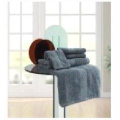 水星家纺 艾米长绒棉毛浴巾礼盒 （宁静蓝 122263/柔玫瑰色 122264） （浴巾+毛巾+小方巾）122263