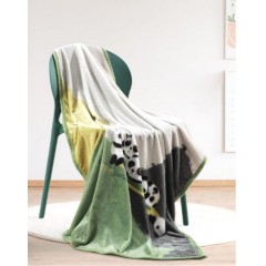 水星家纺 萌宝百态法兰绒毯 100cm×140cm 122981