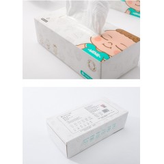 洁丽雅 么么哒棉柔巾 60抽（盒装）20*20cm 60抽/盒 MRJ425