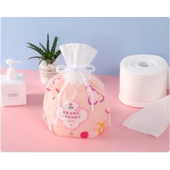 洁丽雅 棉柔巾 一次性加厚 珍珠纹 洗脸巾 200*200mm*60片/卷 MRJ111