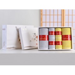洁丽雅 雅尚-8  面巾*4条+浴巾*2条  面巾:72*34cm 82g / 浴巾:140*70cm 326g