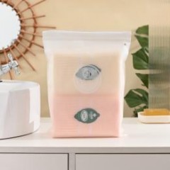 洁丽雅 清柔-2B 70*34cm 70g 纯棉面巾*2条 （颜色混发）