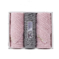 洁丽雅 经典全棉优品-3  方巾*1条 34*34cm、面巾*2条 72*34cm（颜色混发）