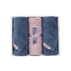 洁丽雅 经典全棉优品-5  方巾*2条 34*34cm+面巾*2条 72*34cm（颜色混发）