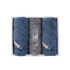 洁丽雅 经典全棉优品-5  方巾*2条 34*34cm+面巾*2条 72*34cm（颜色混发）