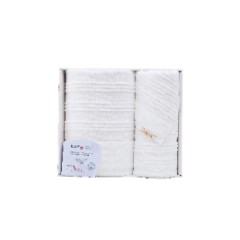 洁丽雅 经典全棉优品-6C  面巾*1条 72*34cm  95g、浴巾*1条 140*70cm 380g