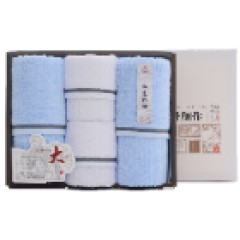 洁丽雅 雅致-5  方巾*2条 34*34cm  42g / 面巾*2条 68*34cm  80g 颜色随机