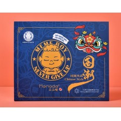 洁丽雅 120*60cm  285g  多用巾*1条 么么哒多用巾国潮抽屉式礼盒