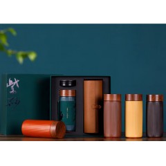 清朴堂 文心紫砂 随身杯套装