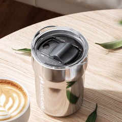 乐扣乐扣 镜面咖啡杯 380mL LHC6789FU
