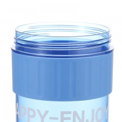 乐扣乐扣 缤纷吸管杯（蓝色）600mL HAP535BLUFU