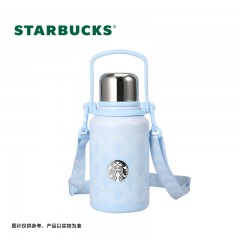 星巴克 青雾梦影款提手保温壶 895mL 11164856