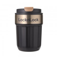 乐扣乐扣  潮酷咖啡杯 350mL  LHC6799FU（白金）/LHC6798FU（黑金）