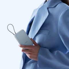 小米 自带线充电宝  10000mAh 口袋版