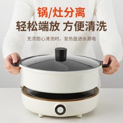 九阳  火锅/电烤盘家用电蒸锅电火锅 4.5L  C21-HG3