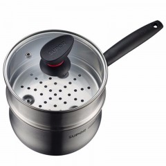 苏泊尔   小红圈不锈钢汤蒸多用锅.精致系列  16cm  ST16Z3
