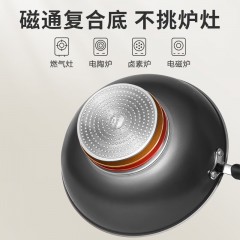 苏泊尔 炊具系列-炫彩不粘三件套 炒锅32cm 煎锅26cm 汤锅20cm TP2314K