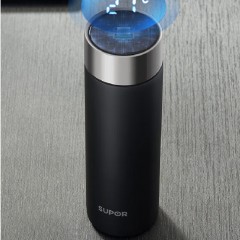 苏泊尔  纯钛内胆智能泡茶保温杯 450ml  KC45HZ12(白)/KC45HZ13(黑)
