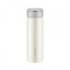 苏泊尔保温杯保温杯316L不锈钢学生水杯子 450ml KCV45BC10(珍珠白)/KCV45BC11(鸽羽棕)/KCV45BC12(浅杉绿)