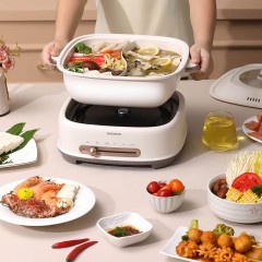 大宇（DAEWOO)  分体式鸳鸯电火锅 6L DYZG-6L16