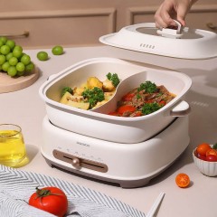 大宇（DAEWOO)  分体式鸳鸯电火锅 6L DYZG-6L16