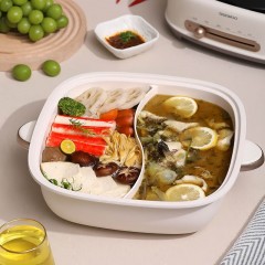 大宇（DAEWOO)  分体式鸳鸯电火锅 6L DYZG-6L16