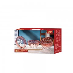 可美瑞特（COMATE） 冰纹多彩四件套 碗400ml*4  YTBWDC/L4