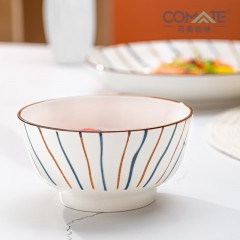 可美瑞特（COMATE）沉鱼落雁五件套A  大碗1400ml*1+碗360ml*2+圆盘*2   YTCYLY/L5A