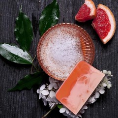 施丹兰  北欧茉莉日本柚植萃液体皂250ml  葡萄柚温柏奶油皂100g