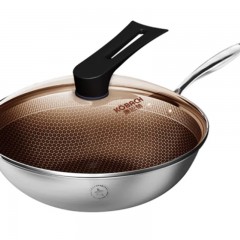 康巴赫（KBH）二代蜂巢304不锈钢 32cm CLK32D12