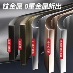 康巴赫（KBH）真钛0涂层不粘炒锅第三代 32cm KGO-C32T